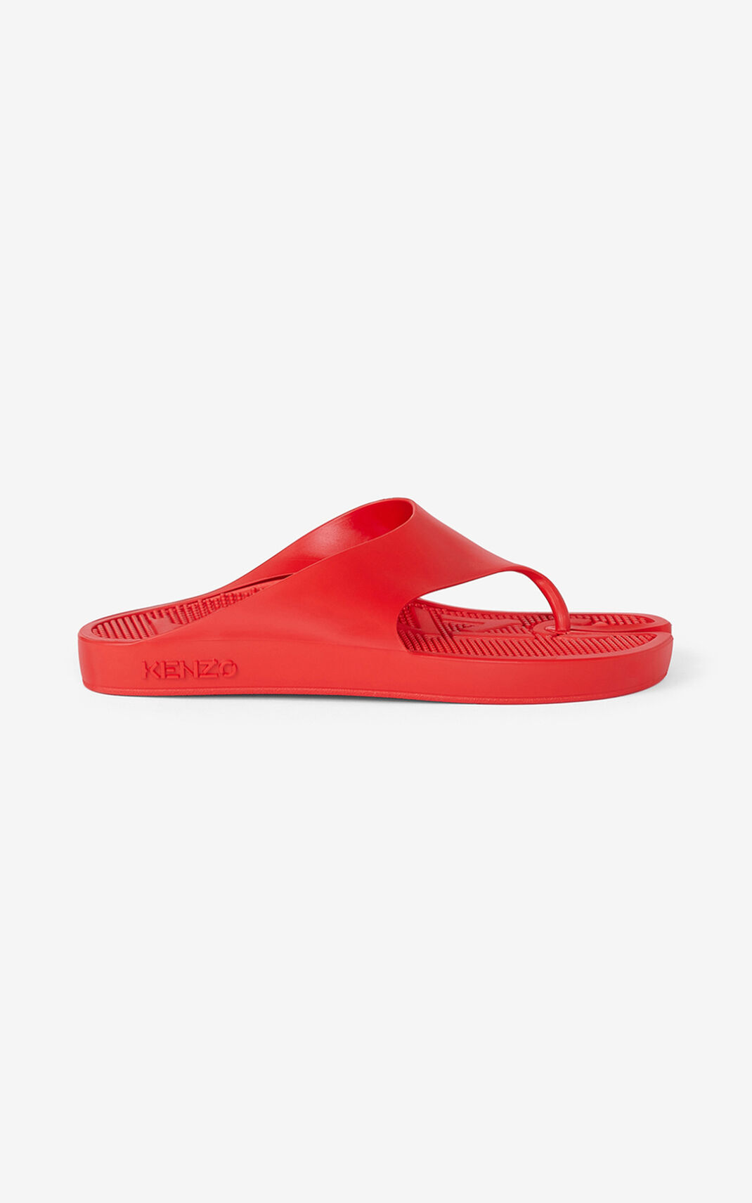 Chinelo Kenzo K BEACH Feminino - Vermelhas | 279HOTRCK